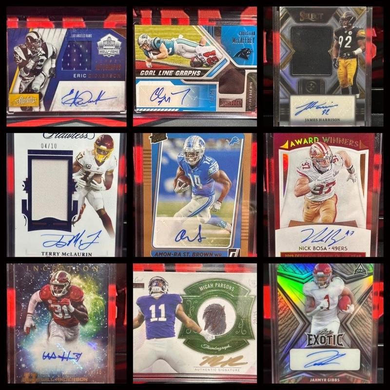 Clearly Football 648 Autograph Pack with One Card Per Pack