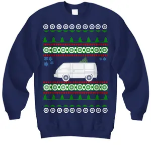 ugly Christmas sweater sweatshirt, gift for delica owner, jdm van gift idea, k car