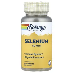 Solaray Selenium, 50 mcg , 100 Capsules