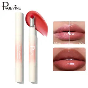 Plumping Lip Gloss With A Metal Brush Head For Smooth And Even Application, Enriched With Hyaluronic Acid And Jojoba Oil To Improve Dull Lips, Enhance Fullness And Elasticity, Suitable For Everyday Lip Care.