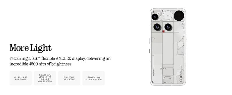 Nothing Phone (3) Cell Phone, 2025 New 5G Unlocked Phones 512GB, Android 15, Snapdragon 8s Gen4, AI Mobile Phones with Four 50MP Cameras & AMOLED Display, 5150mAh, Glyph Interface, Smartphone White Nothing Phone (3) Cell Phone, 2025 New 5G Unlocked Phones 512GB, Android 15, Snapdragon 8s Gen4, AI Mobile Phones with Four 50MP Cameras & AMOLED Display, 5150mAh, Glyph Interface, Smartphone White