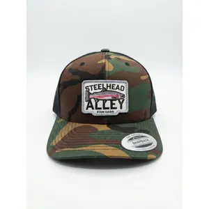 Steelhead Alley Camo Trucker Hat