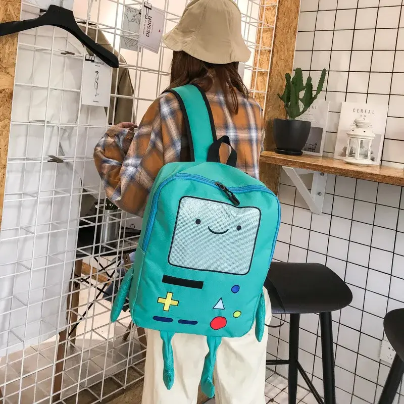 Cute Anime Stereoscopic Backpack, Oxford Spin Bookbag, Perfect School Bag for Students Travel Bags Traveling Bag Cases Money Does not apply travel storage luggage/trolley bag waterproof