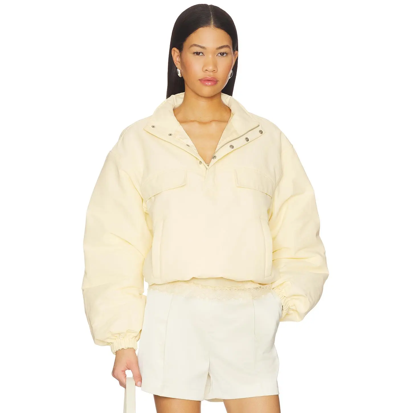 Lovers and Friends Clarette Jacket in Baby Yellow