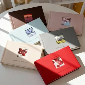 14-Page Floating Light Collection Instant Holds 52 Photos, DIY Memory Book for Collecting Memories, Perfect for Photography Lovers Decor Cover, Gift