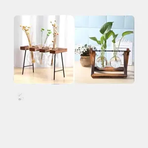 Glass Plant Holder - Simple Design for Home Decor and Plant Display Solutions - Clear Glass Material Enhances Aesthetic Appeal of Indoor Garden