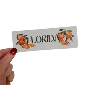 Florida Bookmark | Paper Bookmark | Custom Trendy Bookmark | Booktok