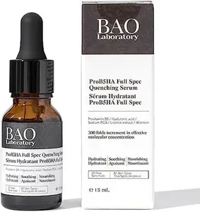 BAO Laboratory Prob5HA Hyaluronic Acid Moisturizing Face Serum for Women | Hydrating & Moisturizing Face Serum with Provitamin B5+ Sodium PCA to Smooth Fine Lines and Wrinkles | Anti Aging Serum(15ML)