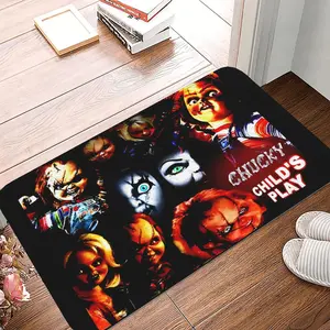 1PC Non-slip Doormat Living Room Mat Game Of Chucky Balcony Carpet Entrance Door Rug Indoor Decorative