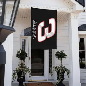 Dale Earnhardt#3 Signature Flag, 3x5 FT Racing Banner, Double Sided UV Fade Resistant Decor for Garage, Man Cave, NASCAR Fans