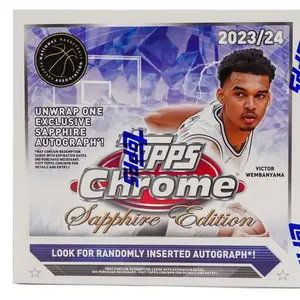 Topps Chrome Sapphire Hobby Box - 2023 Edition sport trading
