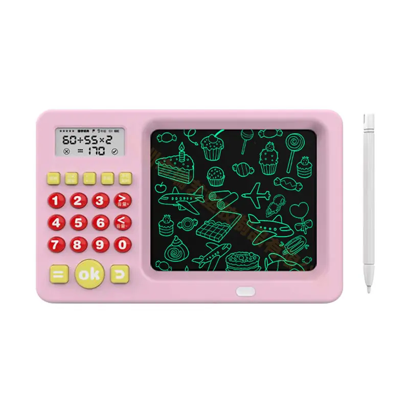 Pink + monochromatic handwriting