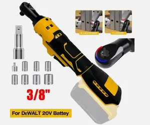 Pro Auto Ratchet Wrench 3/8" Brushless - Dewalt 20V Powered for Car Truck Motorcycle Repair | Quick Release