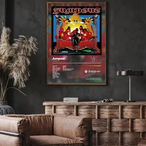 Osamason Poster - Album Wall Cover Art - Minimal Arts