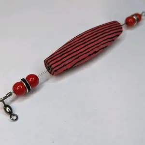 Effortlessly Suspend Bait with our Catfish Rig Float 2-Pack - Available in Red/Black or Red