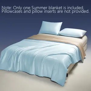 Summer Cooling Breathable Blanket, Lightweight Soft All-Season Air Conditioning Quilt, Deep Sleep Series, Multiple Colors Available