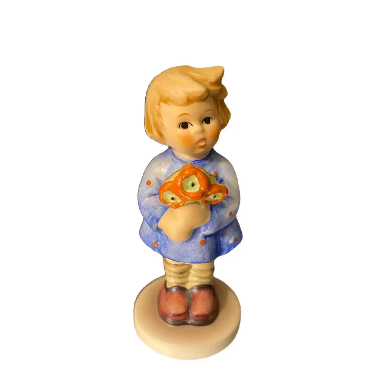 Vintage Goebel Hummel Figurines # 239/ A, Girl With a Nosegay, TMK 7