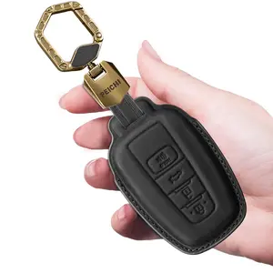 Key Fob Cover Full Protection Compatible for 2018-2022 RAV4 Highlander Corolla Prius Avalon Camry C-HR Key Shell