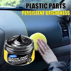 Ultimate Car Plastic Restorer – Dashboard Polish, Interior Trim Shine, UV Protection & Scratch Concealer for Auto Detailing