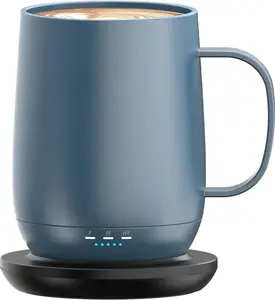 Self Heating Coffee Mug T2, 16oz  Heated Coffee Mug, 150 Min  Life - Hot up to 149 Temperature Control Coffee Mug Warmer, Gifts for Dad Mom (No APP)