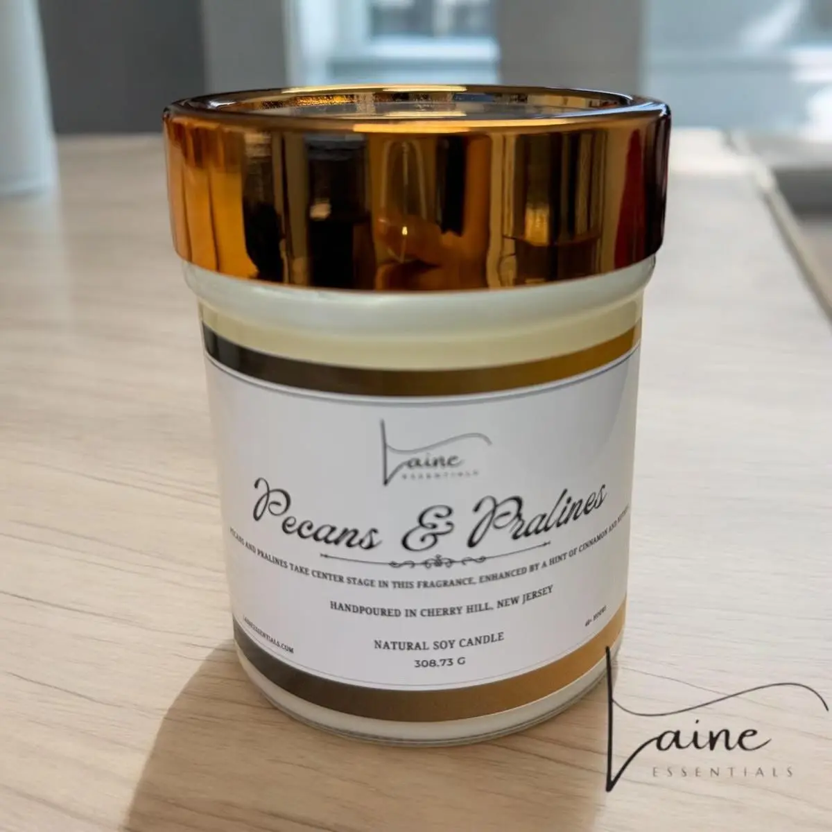 Pecans & Pralines Plant Based Soy Candle