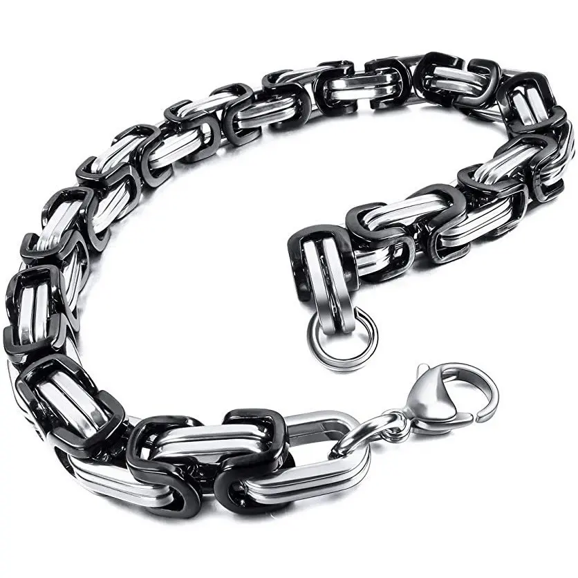 8mm black stainless steel