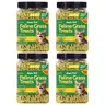 JUST TRY Feline Grass Treats Salmon Flavor Hairball Control Support, Crunchy Snacks, Cat Grass Treats for Indoor Cats 14.1 OZ #sohochic