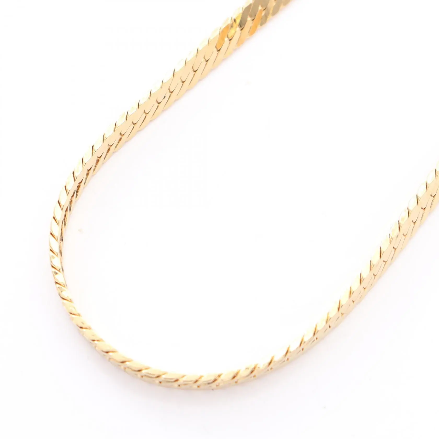 Pre-owned GIVENCHY Gold-plated Small Leather Goods G Logo Necklace