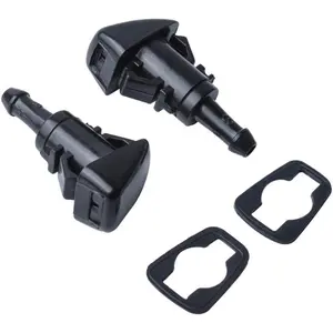 Front Windshield Washer Nozzles For Dodge Caliber,Journey, Jeep Grand Cherokee,Compass, Ram 1000,2500,3000-Replaces OEM #: 4005742AB, Spray Jet Kit (pack of 2)