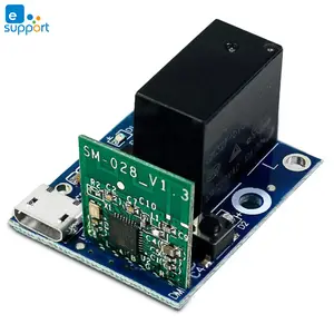 4-Channel DC Input Wi-Fi Relay (57x32 mm) with 4 Independent Relay Channels, App Control for Boats, Smart Home Wireless Remote Lighting Accessory