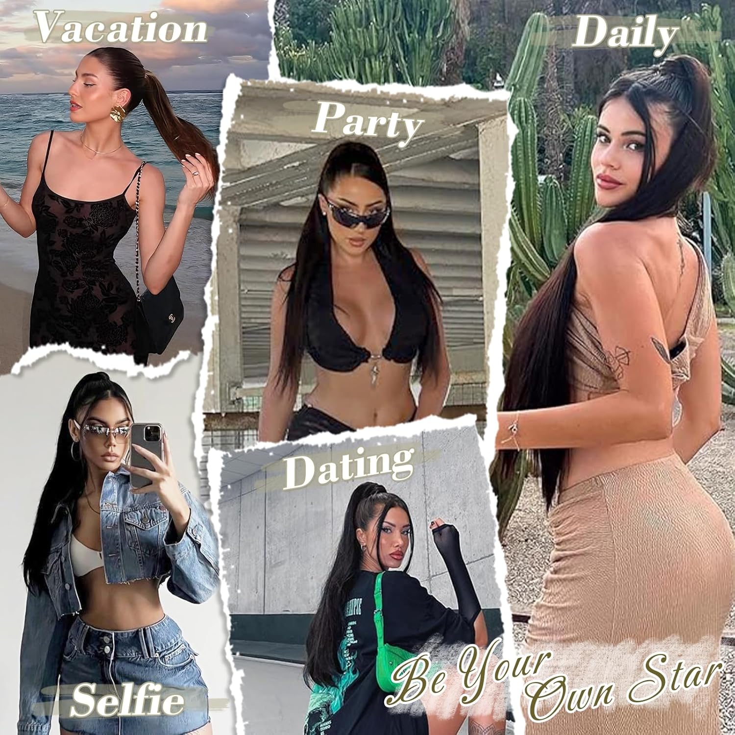 Straight Ponytail Extension 26 Inch Long Synthetic Hair Clip In Wrap Around Ponytail for Women Daily Wear Volume & Length Enhancer Straight Ponytail Extension 26 Inch Long Synthetic Hair Clip In Wrap Around Ponytail for Women Daily Wear Volume & Length Enhancer