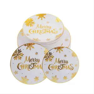 60-Piece Christmas Dinnerware Set, Cute Design, Sizes 10.25 Inches & 7.5 Inches, Perfect for Holiday Celebrations, Durable Tableware, Dinnerware Service Set