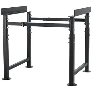 MayBee Hives Adjustable Metal Bee Hive Stand for 8/10 Frame Langstroth Beehives, Heavy Duty Beehive Stand with Adjustable Height 16.1”-20.9” & Width 15”-19”, Outdoor Hive Frame Support for Backyard Apiary