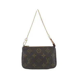 Pre-owned Louis Vuitton Canvas Small Leather Goods Monogram Accessory Pouch