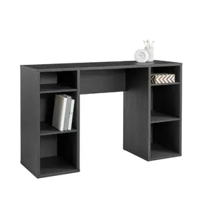 4-Cube Storage Desk - Modern Minimalist Design with Integrated Organizer & Spacious Work Surface for Laptop & Office Supplies