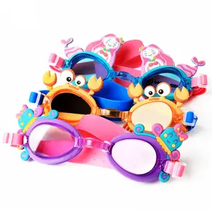 Cartoon Design Swimming Goggles, 1 Count Anti-fog & Waterproof Swimming Goggles, Swimming Accessories for Daily Use