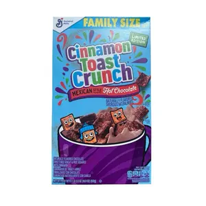 Limited Edition Cinnamon Toast Crunch Mexican Style Hot Chocolate Flavor Cereal - 1 Box 18.8 oz