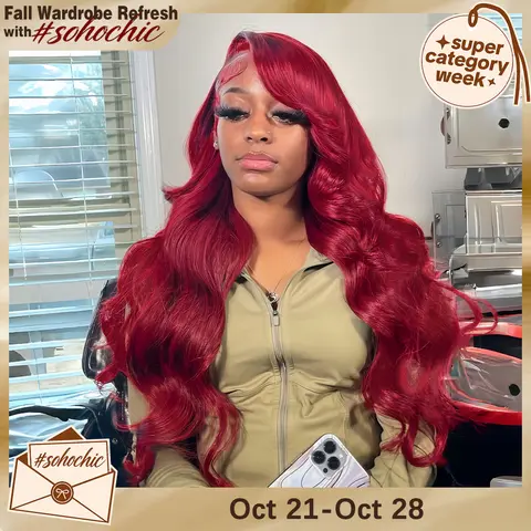 CheetahBeauty 99J Natural Black/#4 Chocolate Brown/#1Jet Black 13x6 Body Wave Lace Frontal Wig HD Transparent 13x6 Lace Front Remy Hair Brazilian Body Wave Pre Plucked Human Hair Wig #SohoChic #tiktokshopstockup