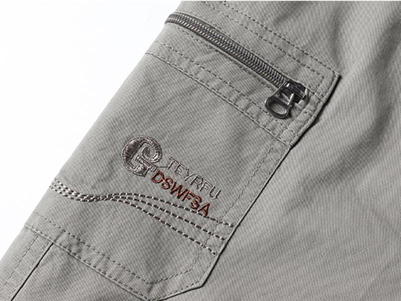 Men's 3-Pack Cargo Shorts | Casual Drawstring Elastic Waist Shorts with Zipper Pockets | Quick Dry Lightweight Streetwear for Summer, Beach, Daily Wear & Outdoor Activities