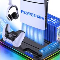 Black Compatible with PS5 Disc & Digital Editio