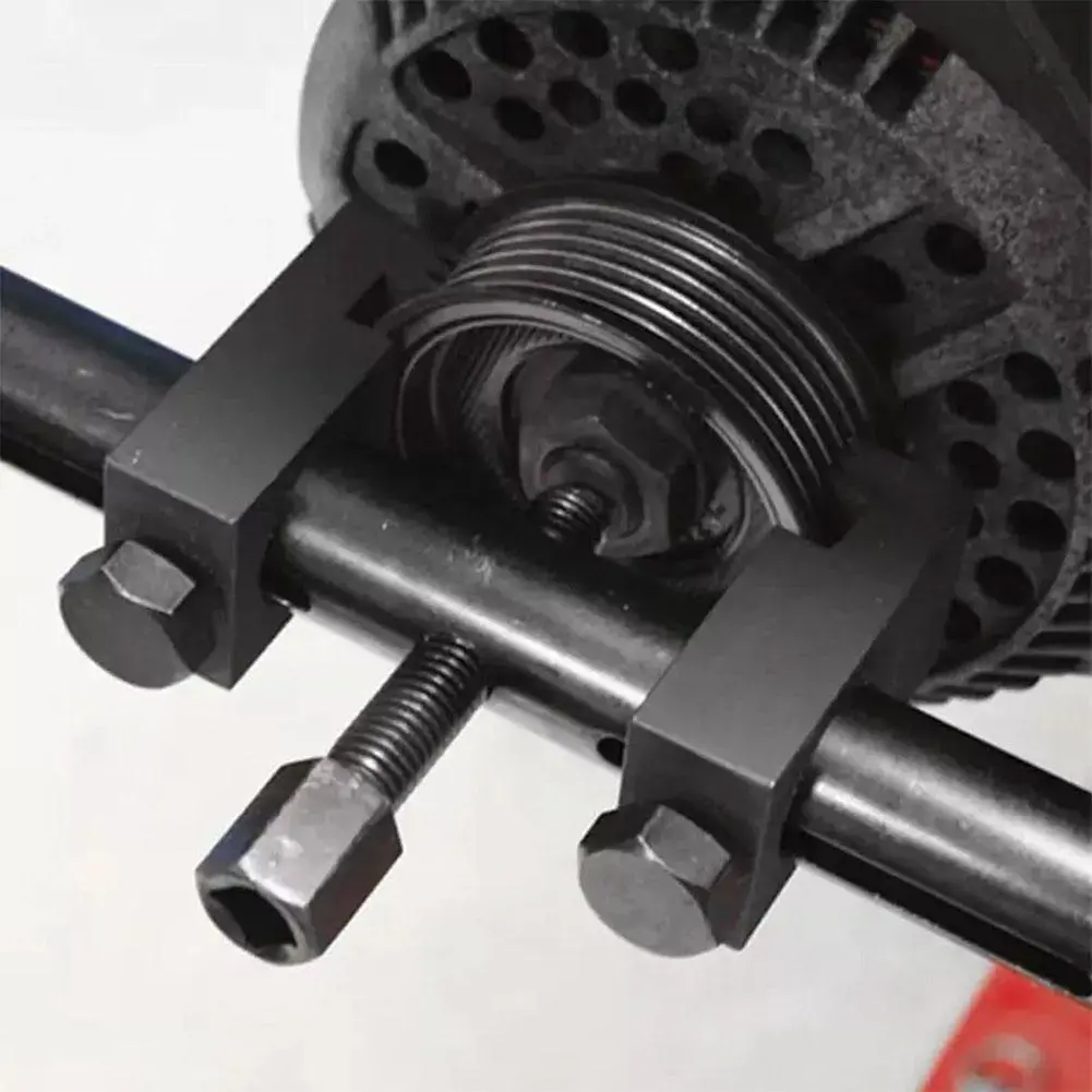Adjustable Crankshaft Pulley Removal Tool,New Upgraded Crankshaft Pulley Removal Tool,Crankshaft Pulley Removal Tool,Crankshaft Pulley Puller Tool,Engine Pulley Removal Tool