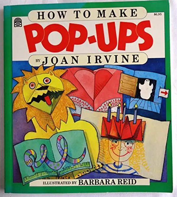Used Pop-Up Making Tutorial Book - How to Make Pop-Ups by Joan Irvine, English Paperback