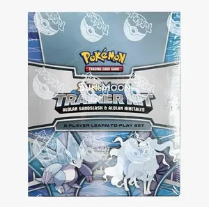 Pokemon Sun & Moon Trainer Kit: Alolan Sandslash & Alolan Ninetales Display - English Version