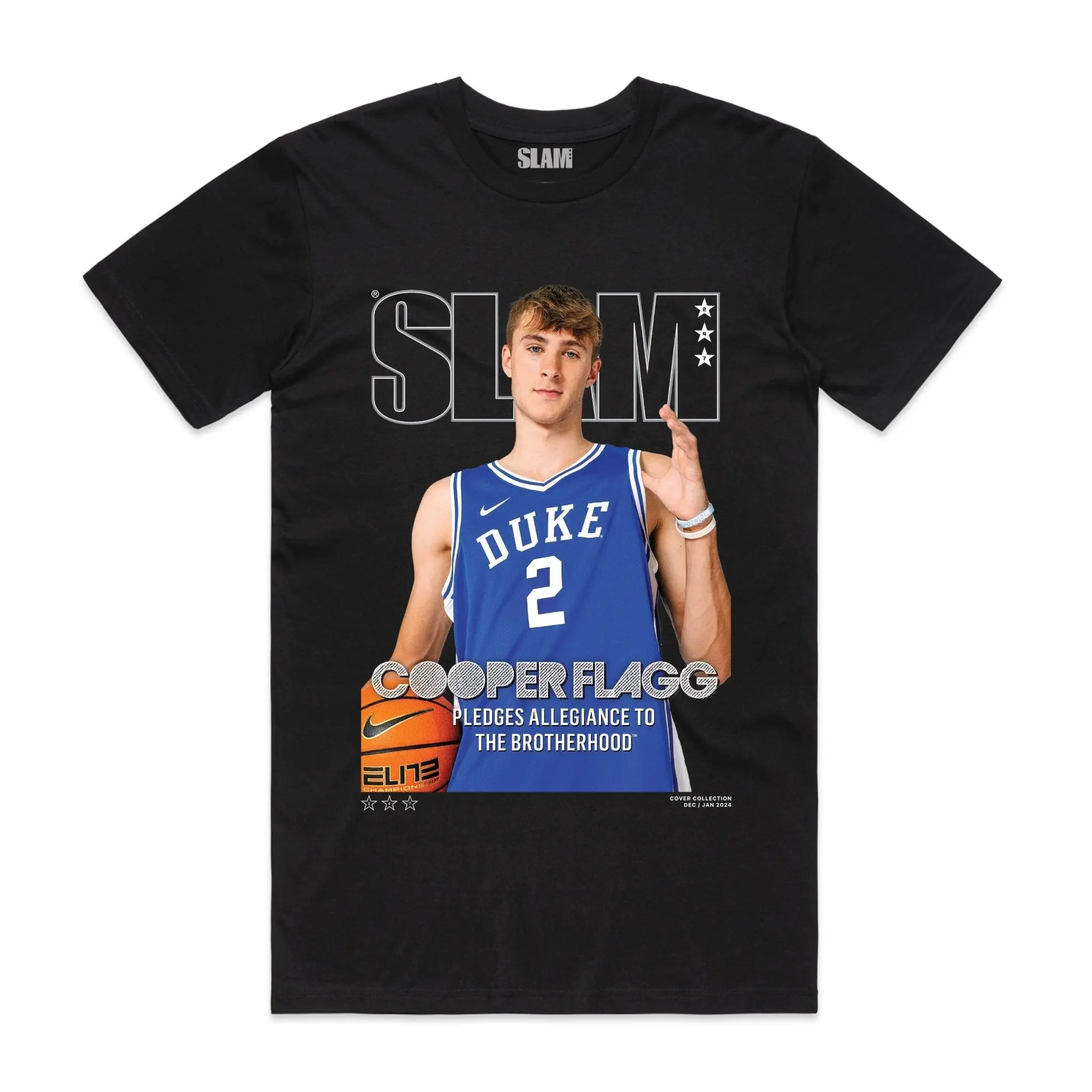 AllStar - Cooper Flagg Graphic Tees For Men Crewneck Classic Clothing Menswear