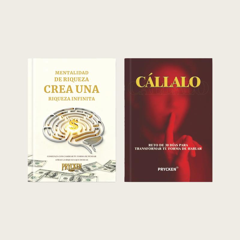 Prycken – 30-Day Dual Mastery Set: Comunicación de Alto Impacto + Mentalidad de Riqueza | Aprende Qué Decir y Cómo Pensar con Prácticas Diarias, Tareas de Reflexión y Estrategias Reales para Transformar tu Boca y tu Mente