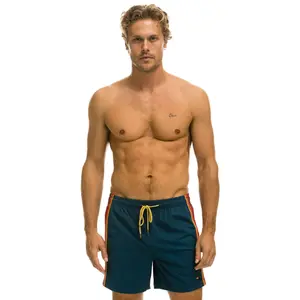 MEN'S 5 STRIPE FLEX SHORTS - DEEP OCEAN