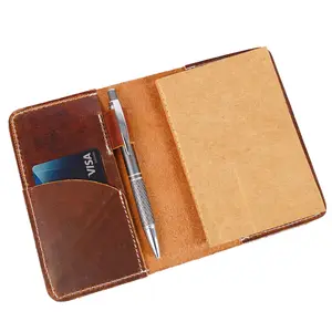 RAWHYD - Leather Field Notes Cover with Journal notebook 4” X 6”