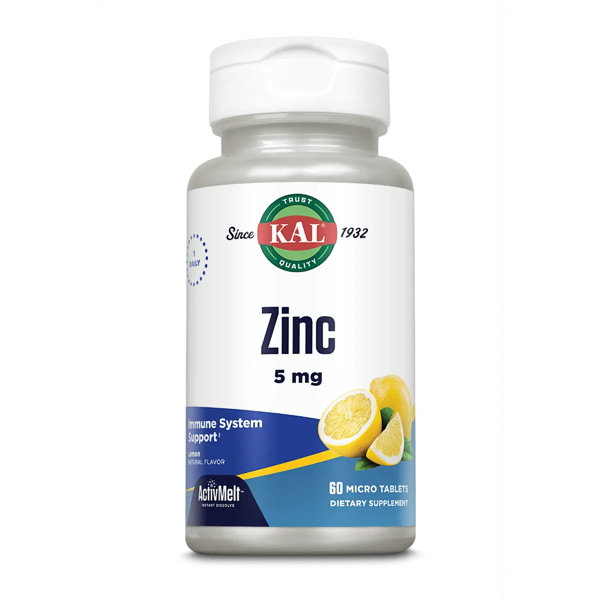 Zinc 5 mg ActivMelt® Instant Dissolve Tablets