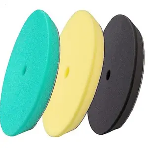 Car Beauty Sponge Polishing Buffing Pad with Hard Backing, Angled Edge Sponge Wheel, Waxing Sponge Disc for Car Detailing, Auto Care Tool, Car Polisher Tool, Polishing Wheels