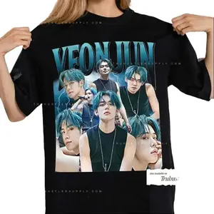 Vintage Yeonjun Graphic Shirt, Yeonjun Kpop Bootleg Shirt, Limited Kpop Shirt for her Print Tshirt Menswear Top